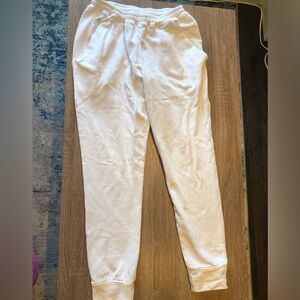 Free People Cozy White  Sweatpants